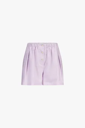 Lilac Oxford Boxer Shorts